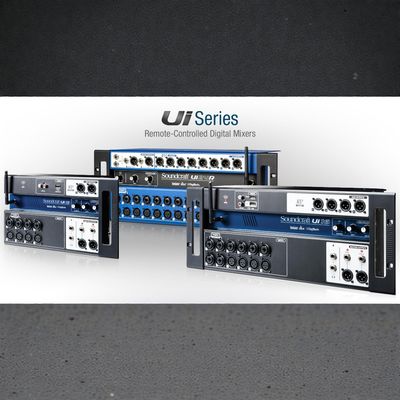 Soundcraft UI24R, Digital Mixer Rackmount, 24 Channel