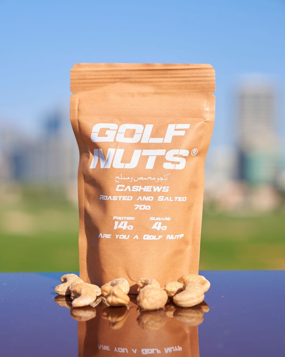 Golf Nuts - Cashews 5 x pack of 70g