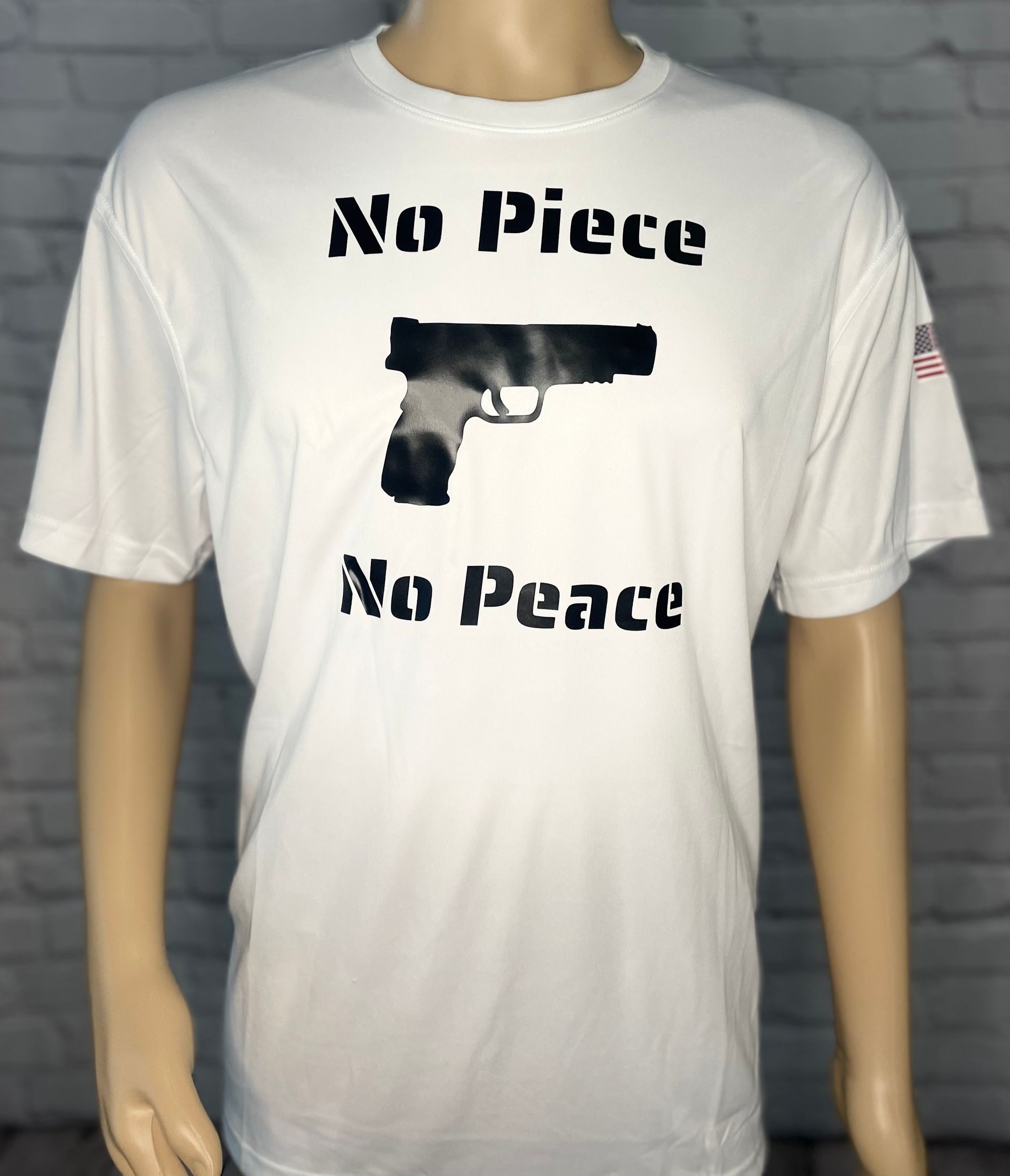 No Piece No Peace Graphic T-Shirt