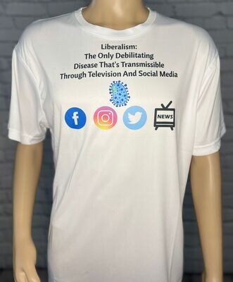 Liberalism Debilitating Disease Men's T-Shirt