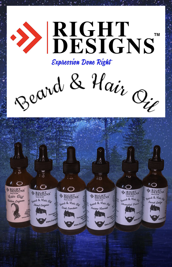 Beard & Hair Oil - Island Enigma Fragrance