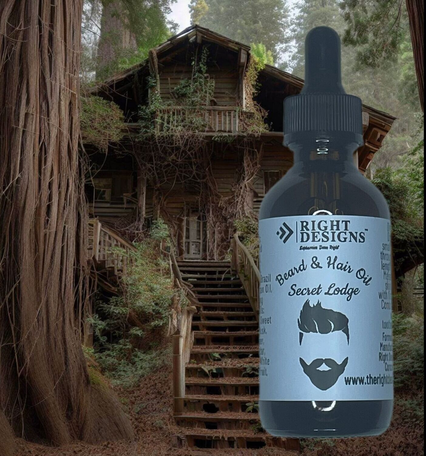 Beard & Hair Oil - Secret Lodge Fragrance