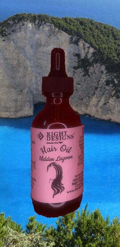 Women's Hair Oil - Hidden Lagoon Fragrance