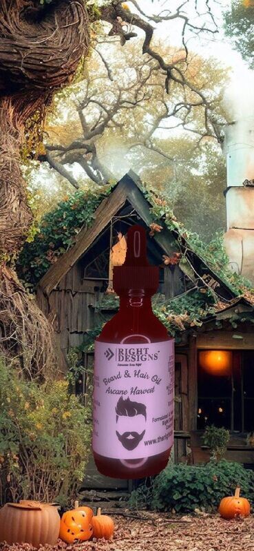 Beard & Hair Oil - Arcane Harvest Fragrance