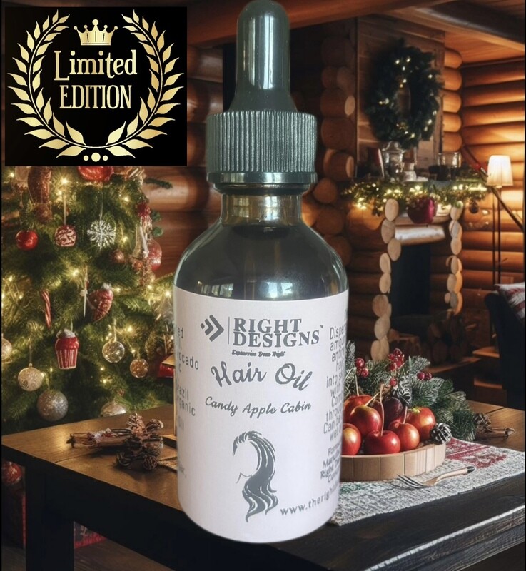 Women’s Hair Oil - Candy Apple Cabin (Limited Seasonal Edition)