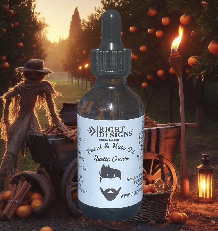 Beard & Hair Oil - Rustic Grove Fragrance