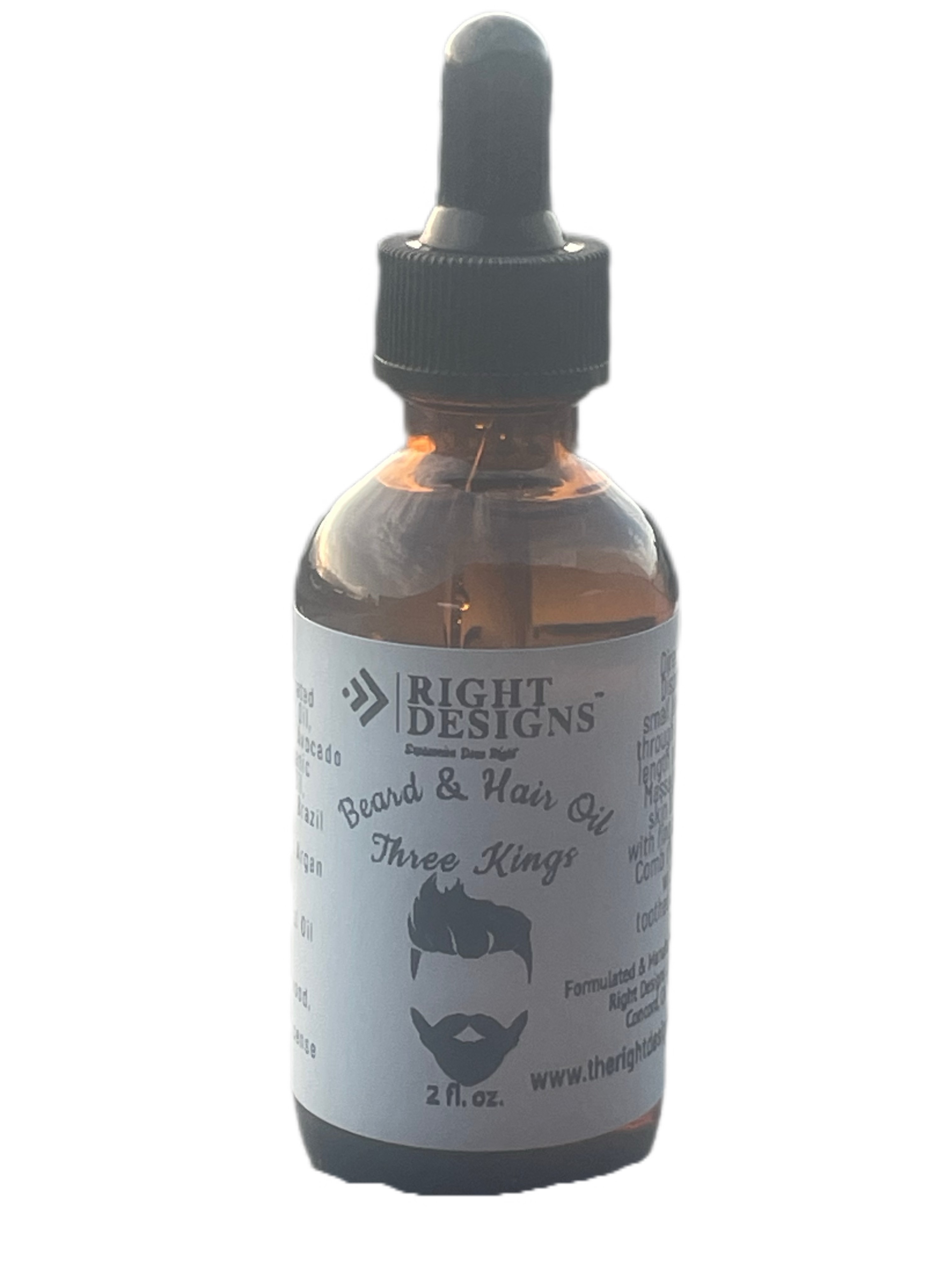 Beard & Hair Oil - Three Kings Fragrance (Limited Seasonal Edition)