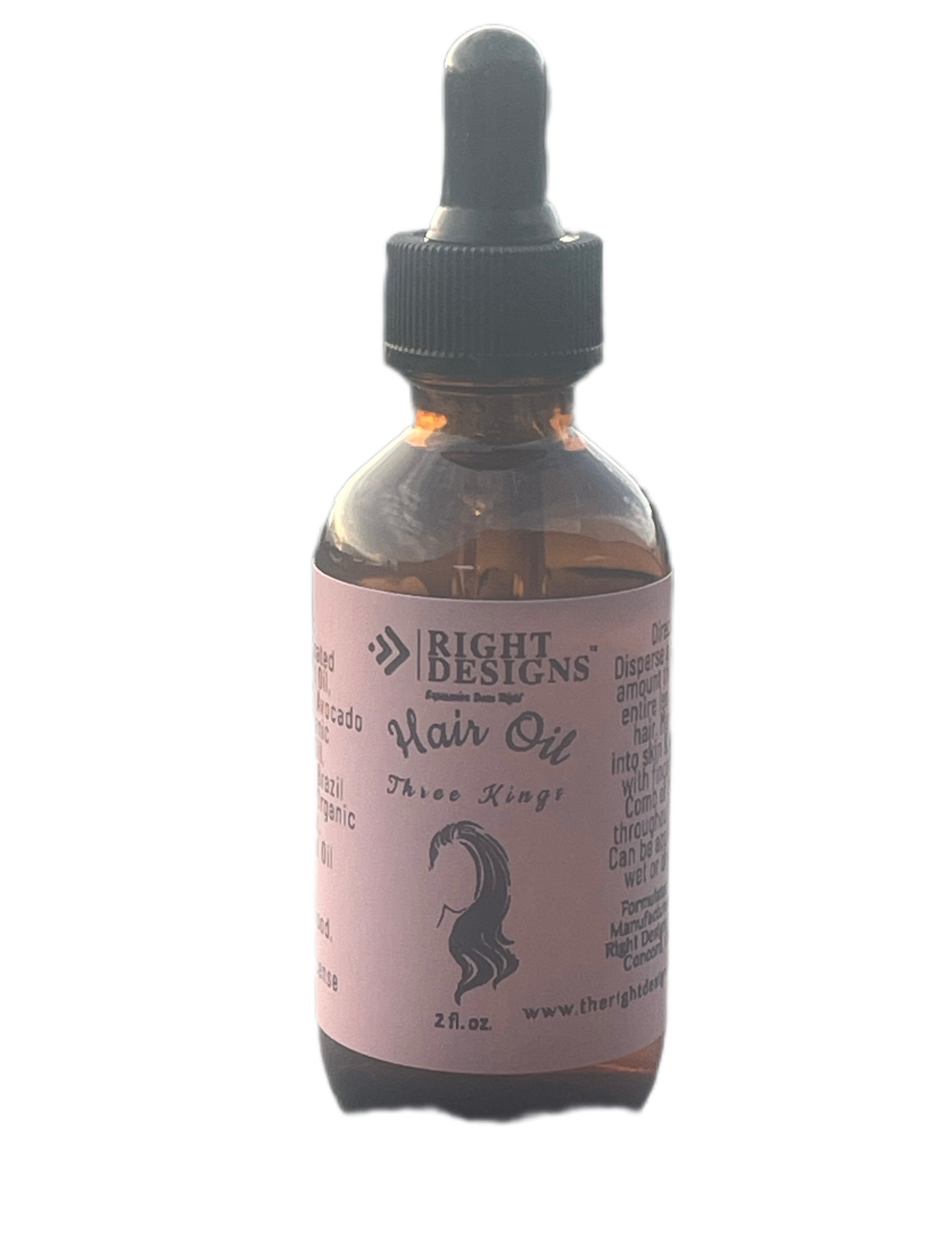 Women’s Hair Oil - Three Kings Fragrance (Limited Seasonal Edition)