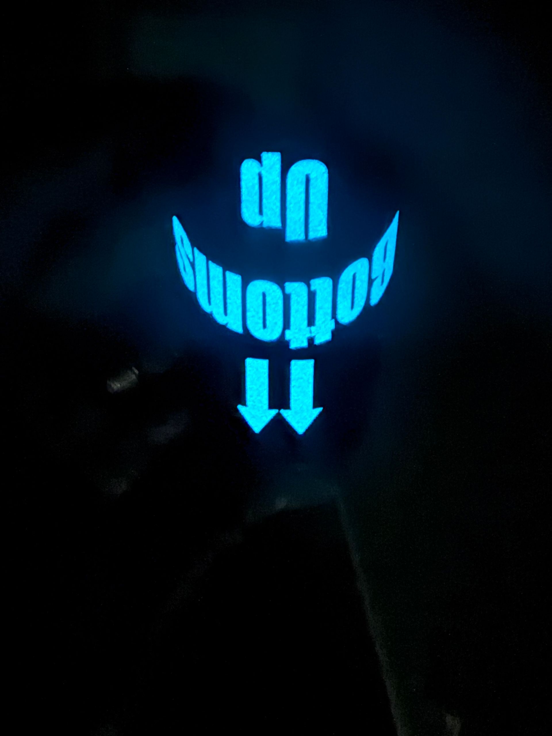 Bottoms Up Shot Glass