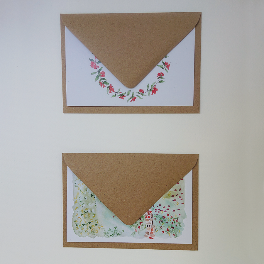 Kraft envelop 114x162 mm (C6)