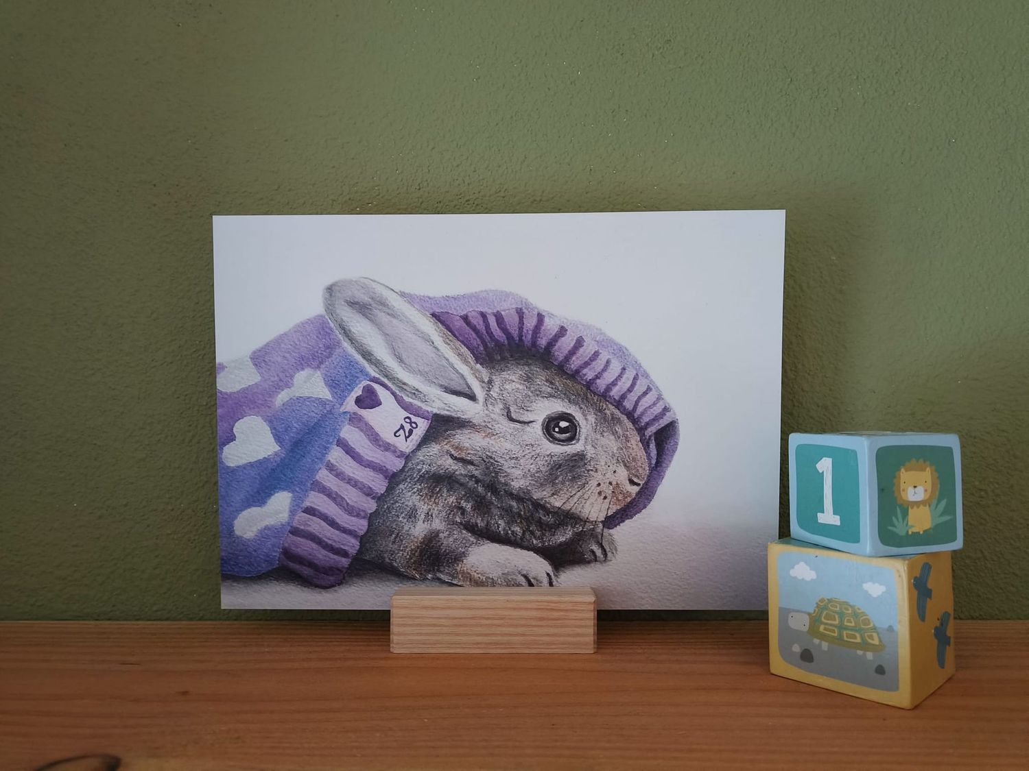 Poster A4 - De Heere zorgt voor mij