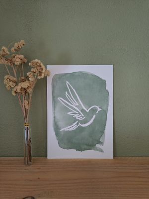 Poster A4 - Vogel