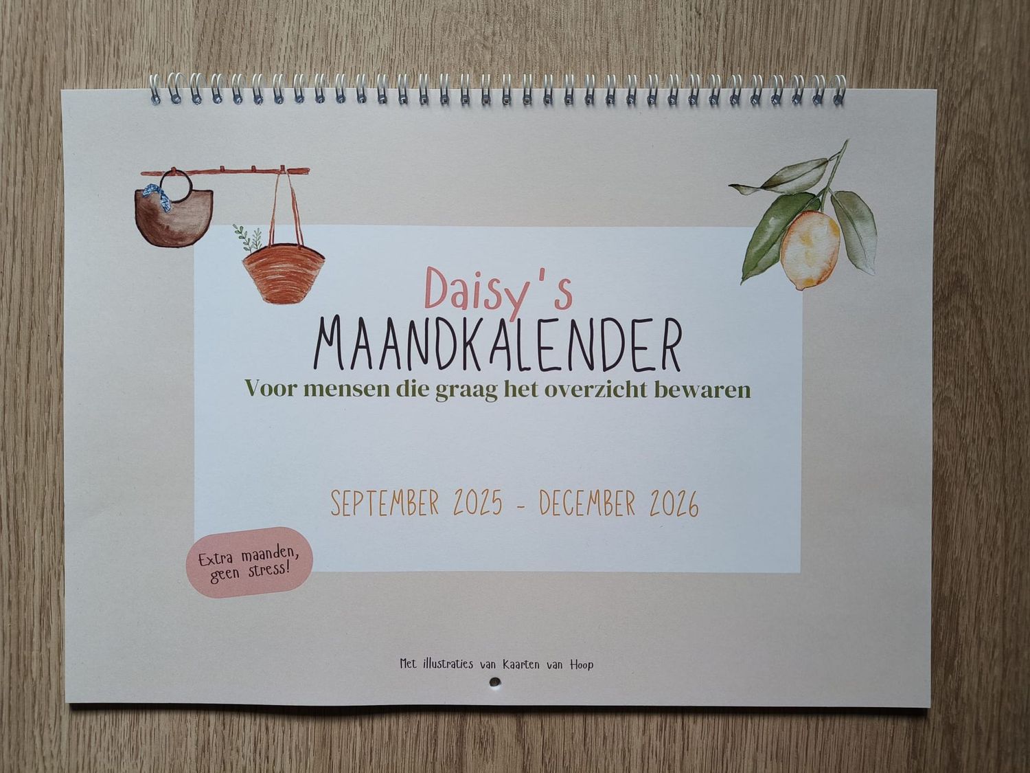 Daisy´s maandkalender Daisy´s maandkalender