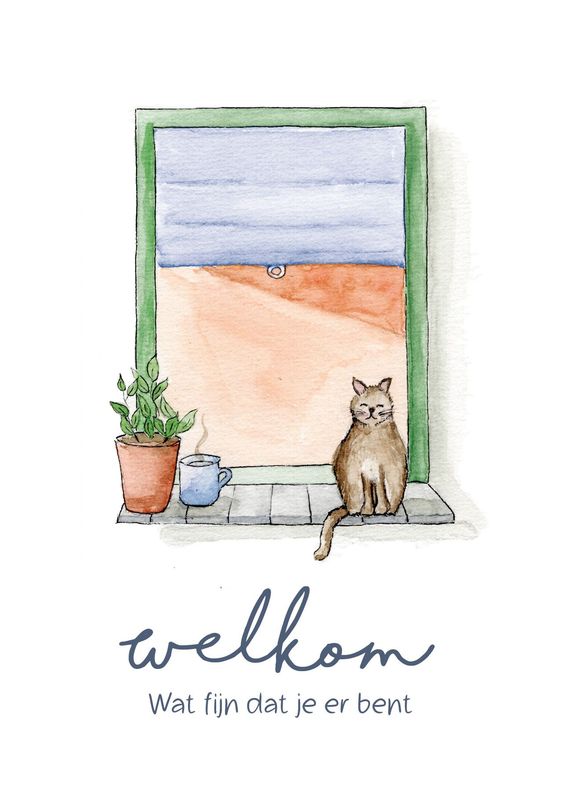 Welkom, wat fijn dat je er bent