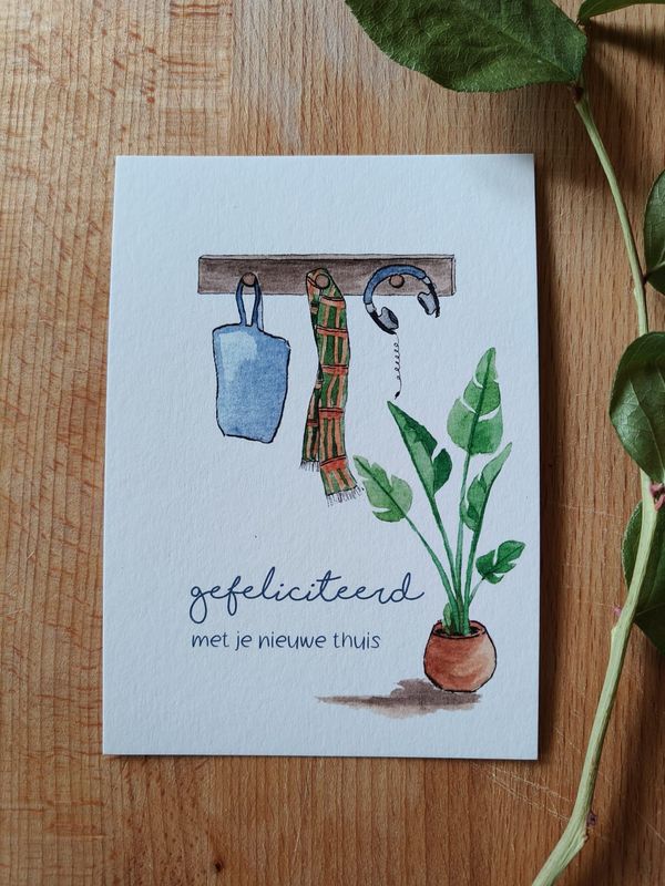 Gefeliciteerd met je nieuwe thuis