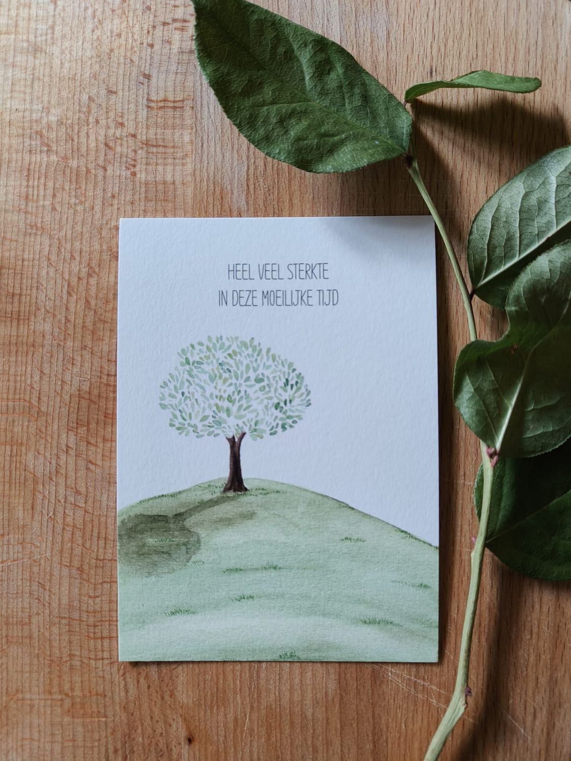 Heel veel sterkte in deze moeilijke tijd