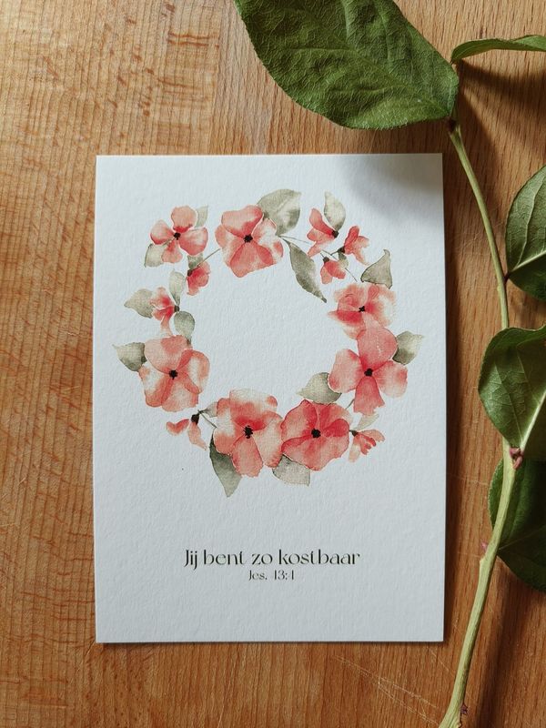 Jij bent zo kostbaar Jes. 43:4