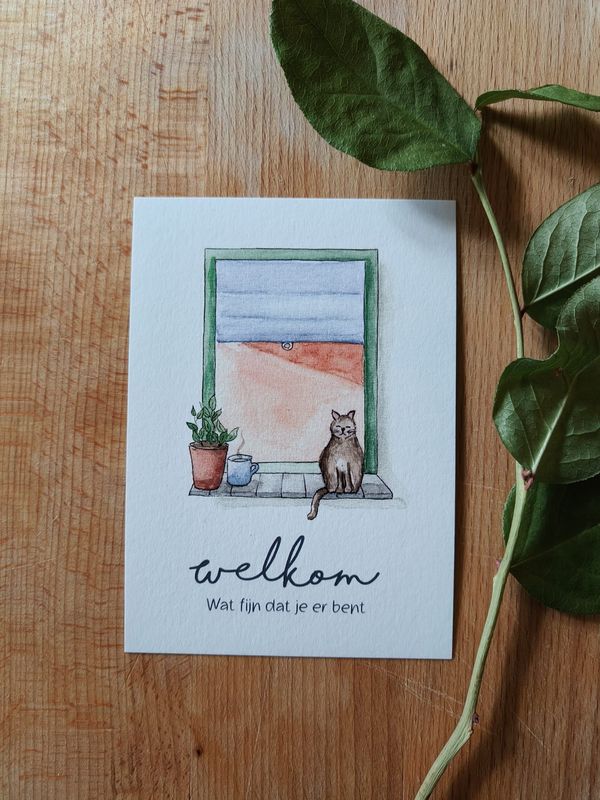 Welkom, wat fijn dat je er bent