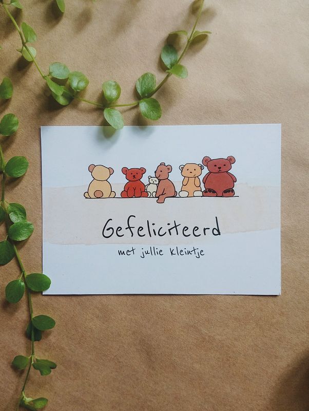 Geboorte - Knuffelbeertjes