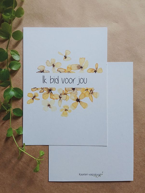 Ik bid voor jou