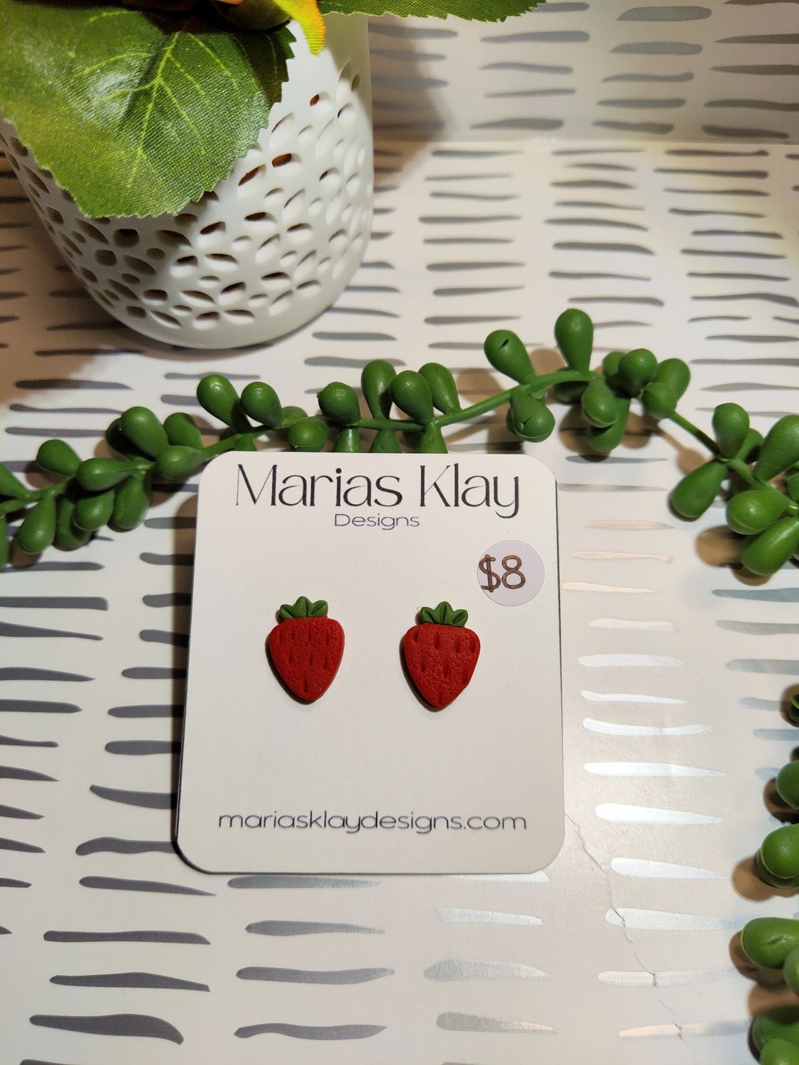 Strawberry Studs