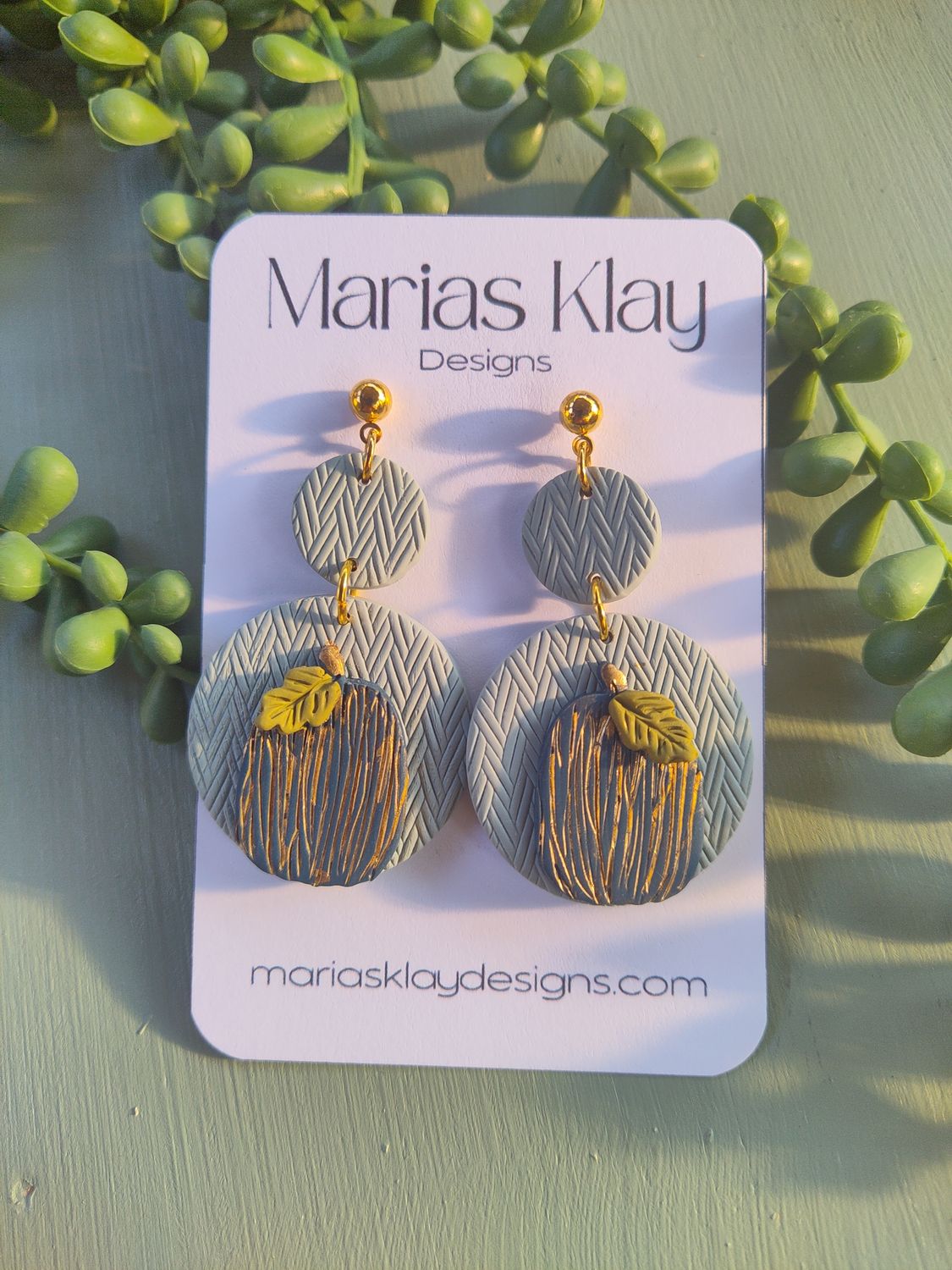 Pumpkin Dangle Gold