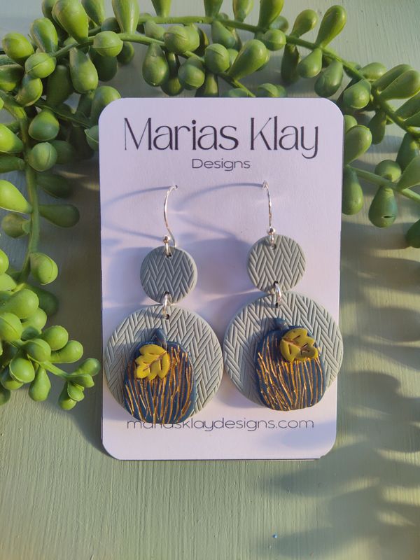 Pumpkin Dangle silver