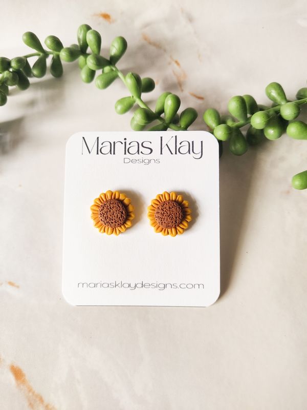 Sunflower Studs