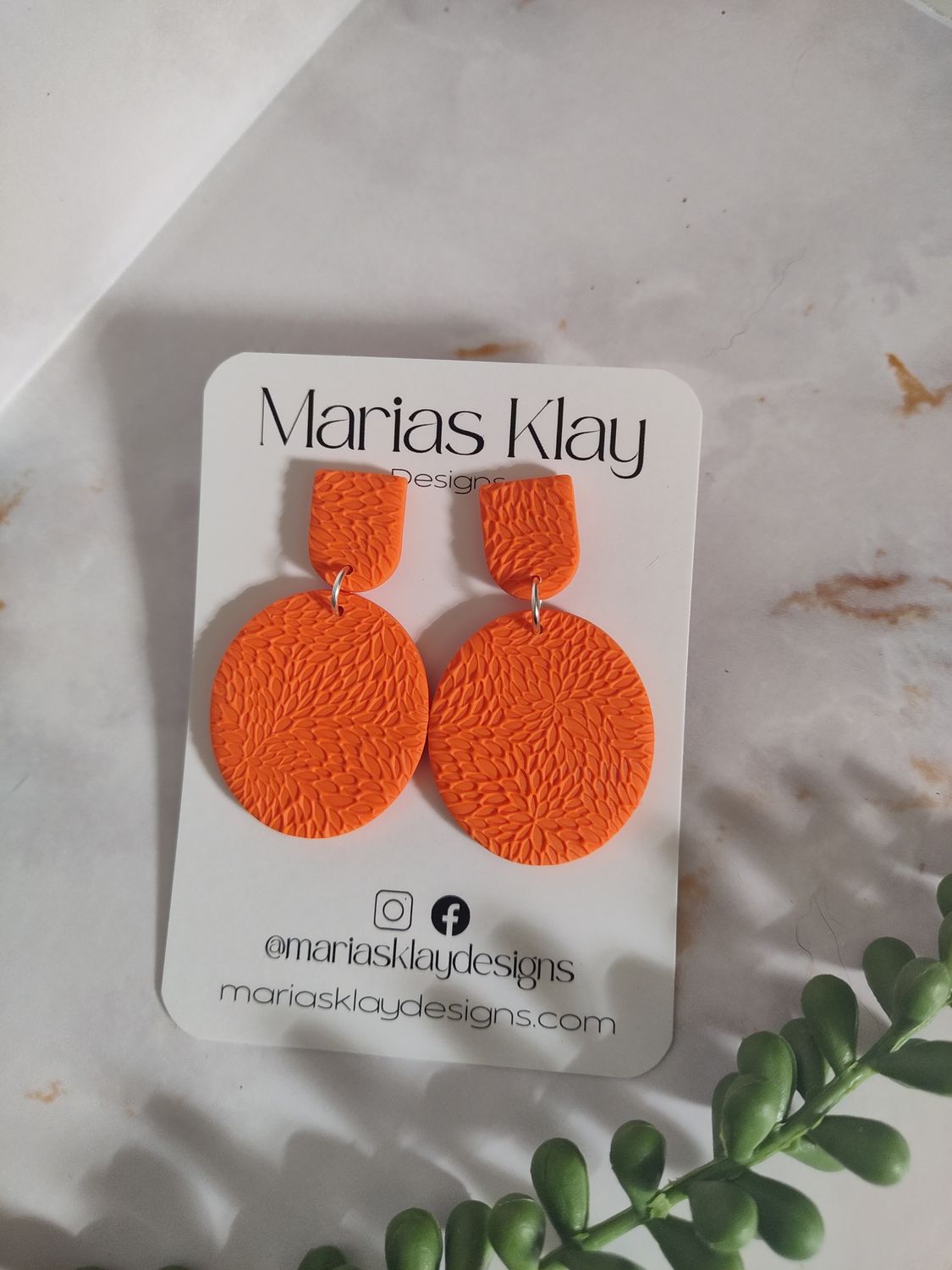 Clemson Earrings
