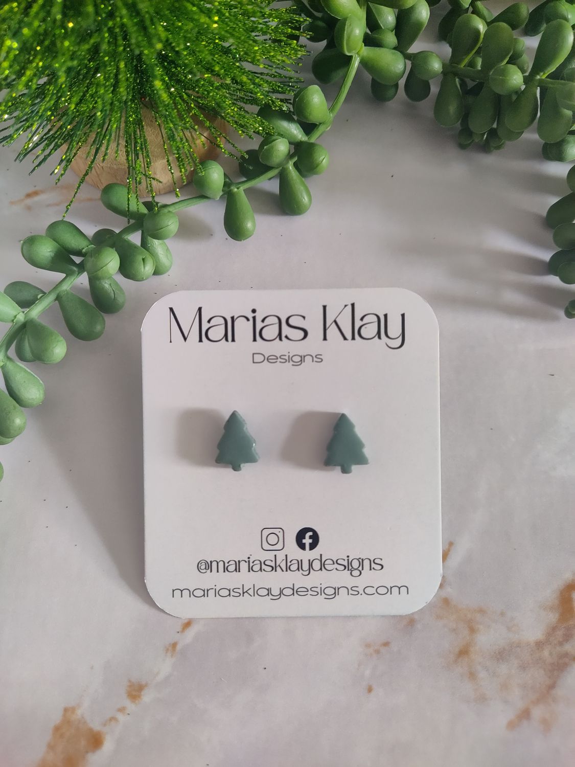 Christmas tree Stud