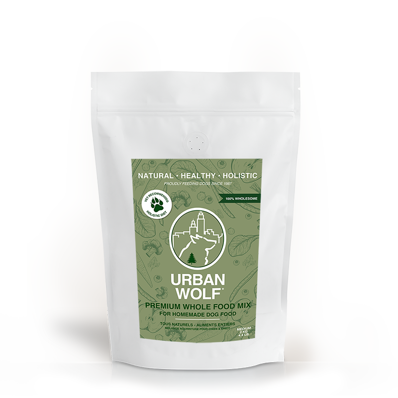 Urban Wolf Premium Whole Food Mix MEDIUM 2kg - 4.4lbs