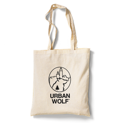 Help Us Help Them Urban Wolf Cotton Tote Bag