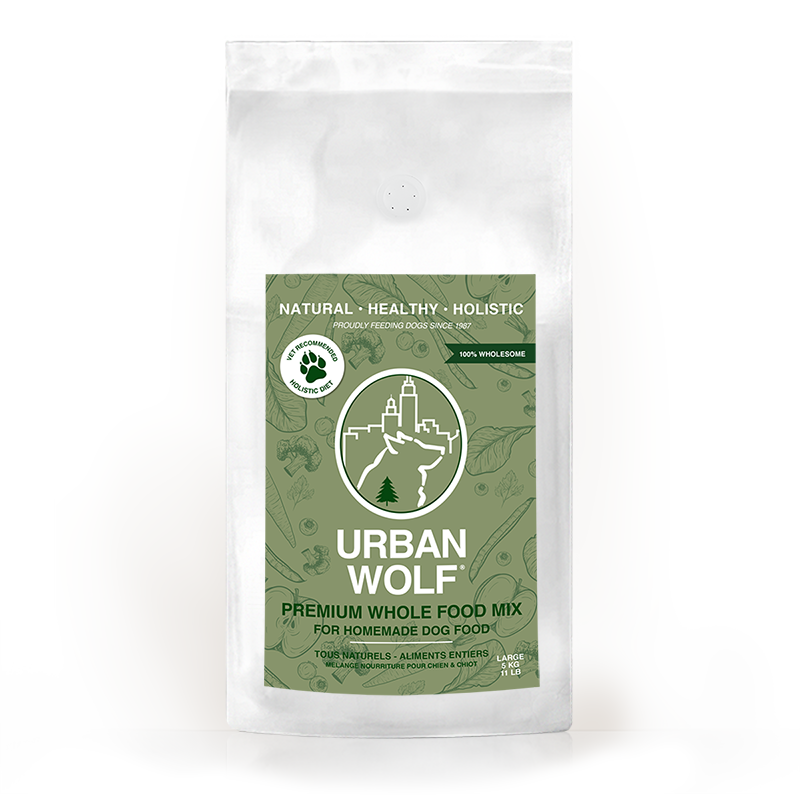 Urban Wolf Premium Whole Food Mix LARGE 5kg - 11lbs
