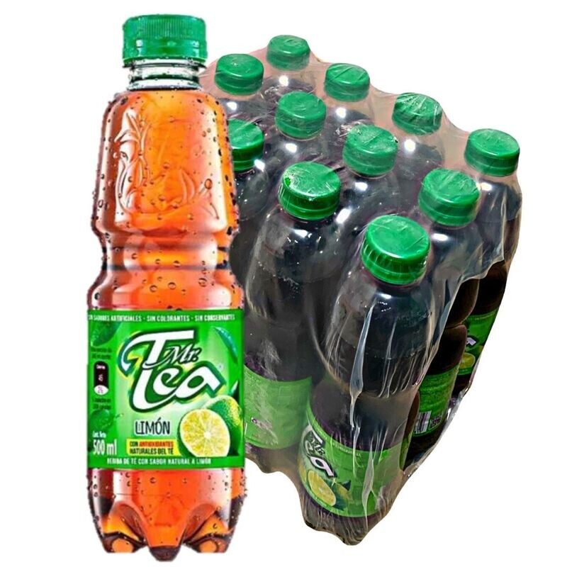 Mr tea 500 ml x 12 und surtido