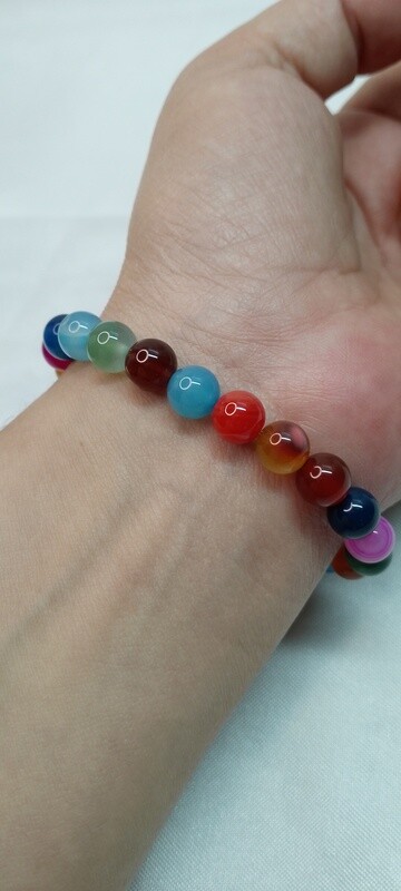 Ágata de colores 🌈 10mm
