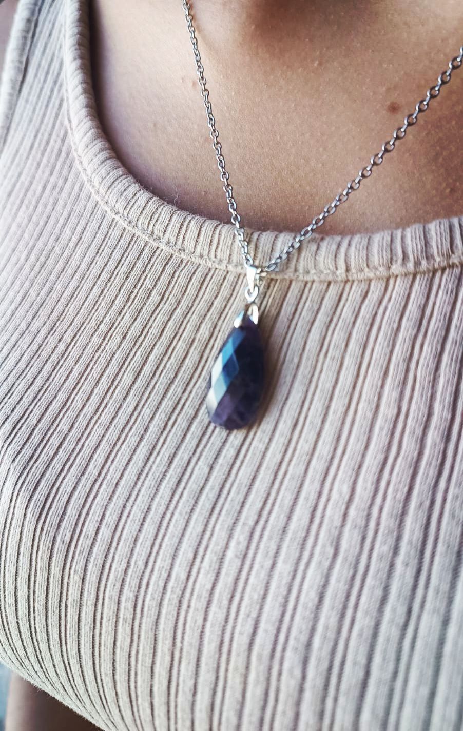 Amatista facetada 💜