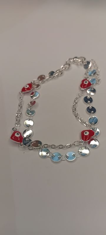 Amuleto ojo turco rojo