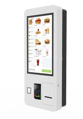 Self-order kiosk | kiosk systems for restaurants 27" Kiosk self-order software/hardware