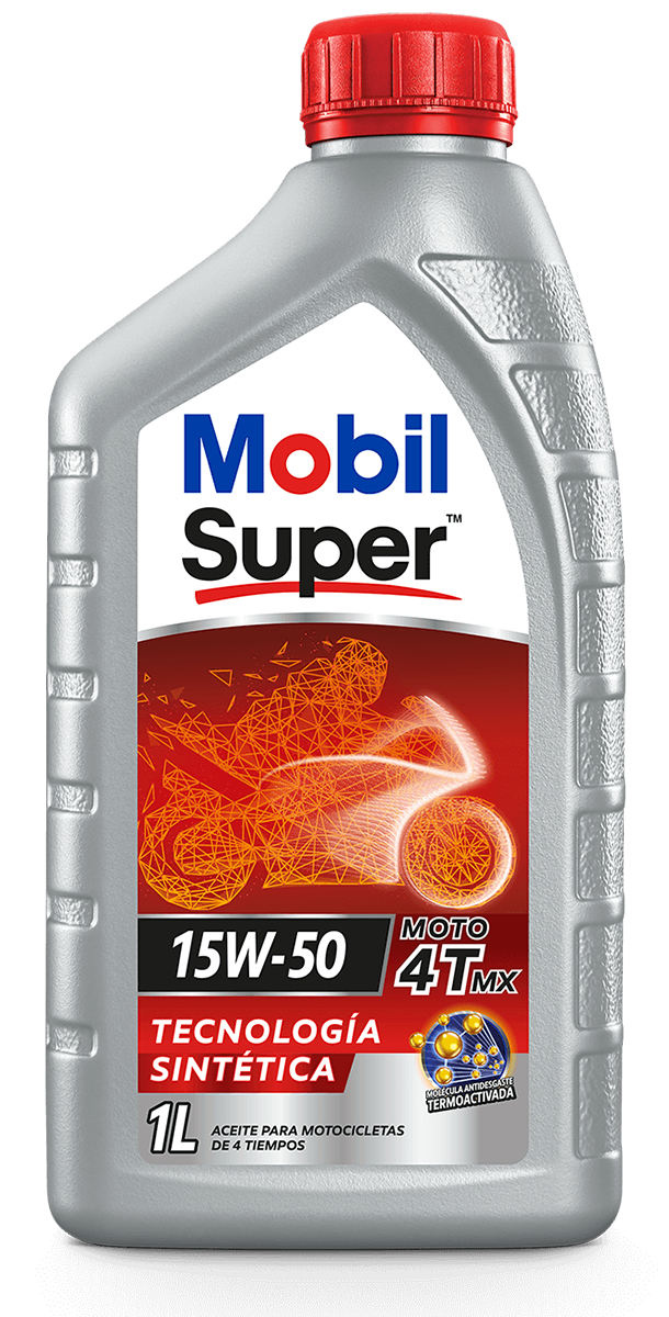 MOBIL SUPER™ 4T MX 15W-50 QTS