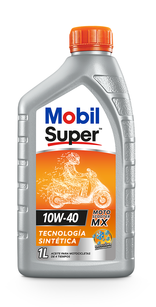 MOBIL SUPER™ MOTO SCOOTER MX 10W-40 QTS