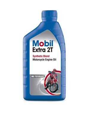 MOBIL EXTRA 2T SYNTHETIC BLEND QTS