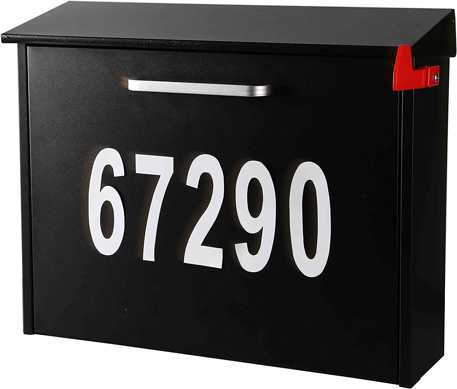 BLACK CODE LOCK MAILBOX