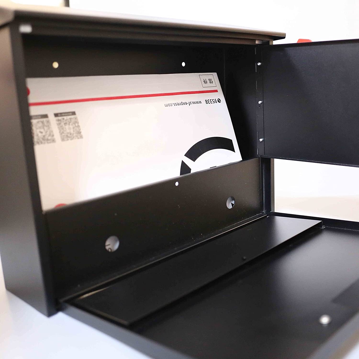 BLACK CODE LOCK MAILBOX