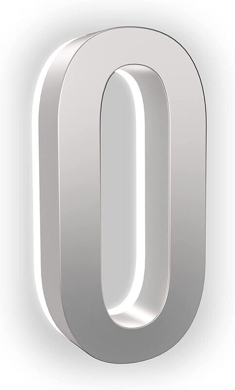 5" LED SILVER NUMBERS