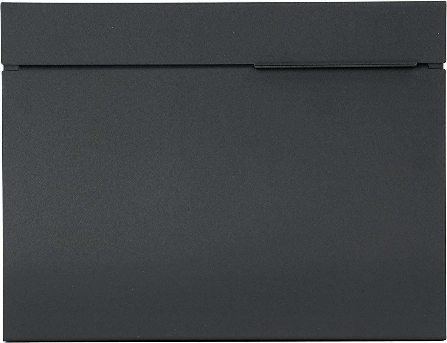 ADA BLACK MAILBOX WITH LOCK