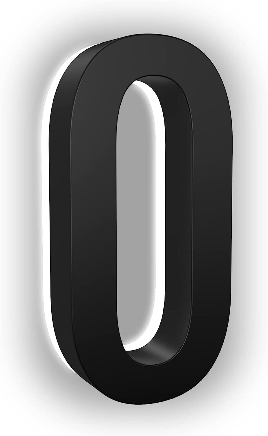 7"  LED BLACK NUMBERS