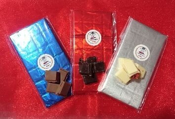 Tris di Tavolette di cioccolato  al peperone crusco Gr. 300