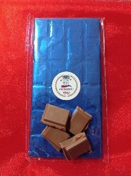 Tavoletta di cioccolato al latte e peperone crusco Gr. 100