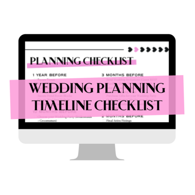 Wedding Planning Timeline Checklist