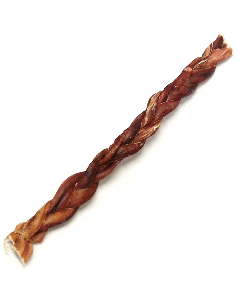 Tuesday&#39;s Natural Dog Company 12&quot; Odor-Free Braided Bully Sti